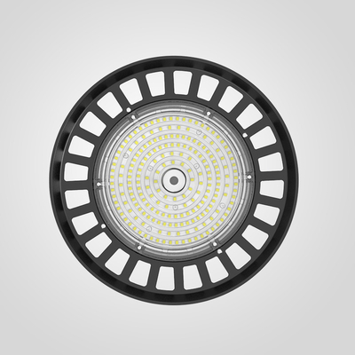 160lm/w High Efficiency LED High Bay Light voor hoog plafond in RAL 9017 Zwart